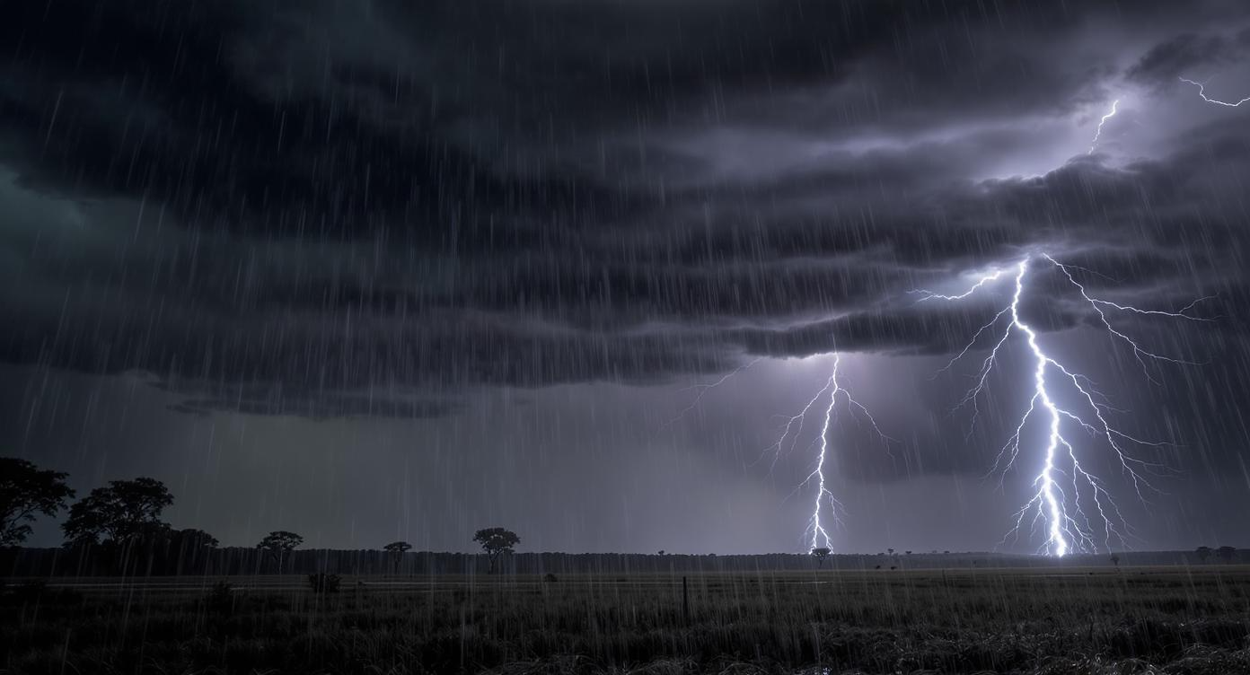 Thunderstorm Sound Effect - AI generated sound effect